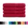vidaXL SOLUND Handtuchset 4-tlg. rot