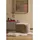 Woood Hocker Popular Chenille-Stoff 73 x 43 x 0 cm Beige