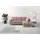 Home Affaire Ecksofa »Summer L-Form«, mit Ottomane, wahlweise mit Bettfunktion und Bettkasten, Cord-Bezug rosa