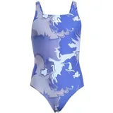 adidas Kinder Badeanzug Kinder Tie-Dye mit, SELUBL/WHITE, 164