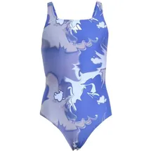 adidas Kinder Badeanzug Kinder Tie-Dye mit, SELUBL/WHITE, 164