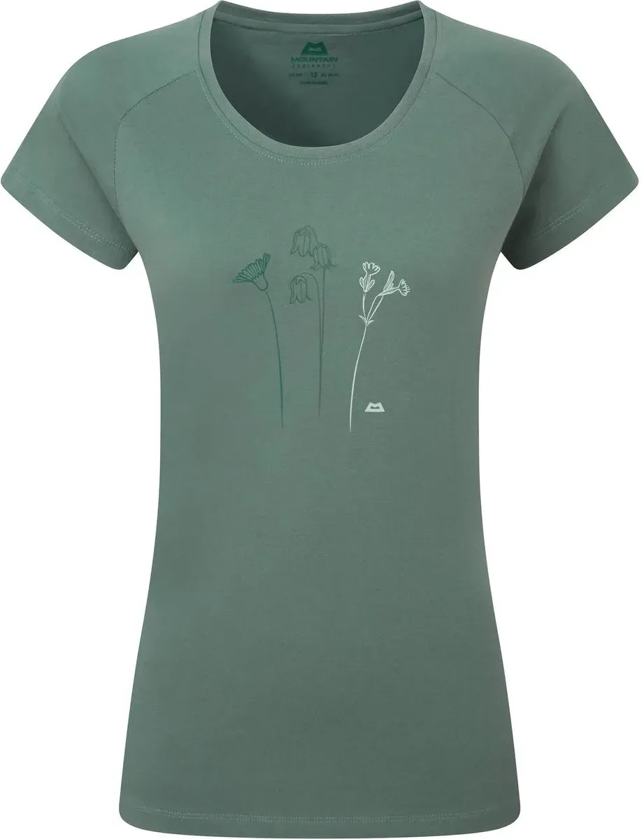 Mountain Equipment Mountain Flower Wmns Tee sage (Me-01790) 10