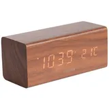 Karlsson Wecker Block braun
