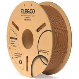 Elegoo PLA-Filament, 1 kg Papierspule, Schwarz,