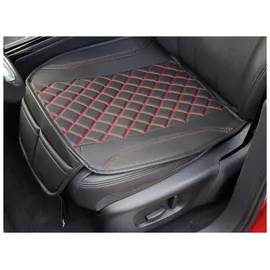 BREMER SITZBEZÜGE 1 Sitzauflage für Smart fortwo 453 in Schwarz/Rote Naht (OT402)