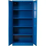 Gürkan Aktenschrank 92 x 42 x 195 cm blau