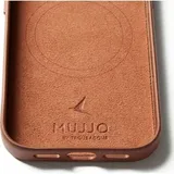 Mujjo iPhone 17 Pro Lederhülle Braun