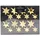 Mojawo 16tlg Weihnachtskugel Christbaumkugeln Baumkugel Set Sterne Gold