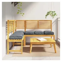 vidaXL Palettenkissen 40 x 40 x 8 cm Anthrazit 6 St.