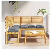 vidaXL Palettenkissen 40 x 40 x 8 cm Anthrazit 6 St.