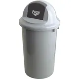 POV Abfallsysteme Abfallbehälter 47 l Grau