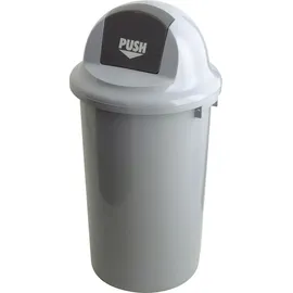 POV Abfallsysteme Abfallbehälter 47 l Grau