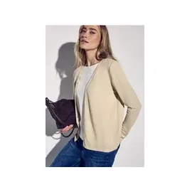 STREET ONE Strick-Look Jacke Beige 34