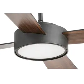 FARO Hydra LED 132 cm Deckenventilator schwarz