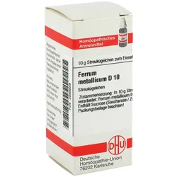 Ferrum Metallicum D10 Globuli