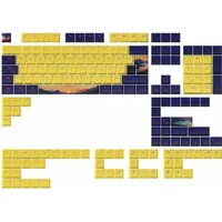 Dark Project Mechanische Tastaturkappen von Dark Project Sunset PBT