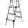 Craftfull Trittleiter CF-131A Klappleiter 2-5 Stufen