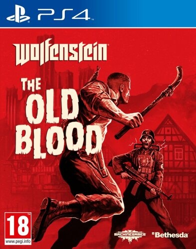 Wolfenstein 1 Addon The Old Blood, uncut - PS4 [EU Version]