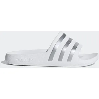 Adilette Aqua Cloud White / Silver Met. / Cloud White 28