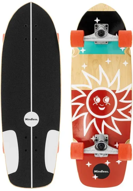 MINDLESS SOUL SURF Skateboard 2026 red