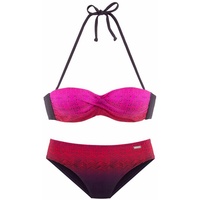 LASCANA Bügel-Bandeau-Bikini Damen rot Gr.46 Cup B