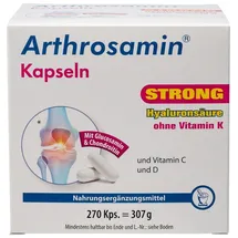 PHARMA PETER Arthrosamin strong ohne Vitamin K Kapseln 270 st