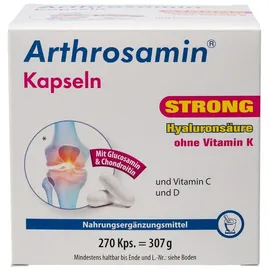 PHARMA PETER Arthrosamin strong ohne Vitamin K Kapseln 270 st