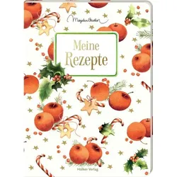 HÖLKER VERLAG 88040 Meine Rezepte - Einschreibbuch (Bastin/weihnachtlich)