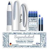 teachly Kugelschreiber Superstudent Anthrazit 0,6 mm 1 St.