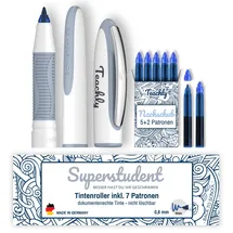 teachly Kugelschreiber Superstudent Anthrazit 0,6 mm 1 St.