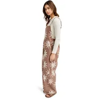 Roxy Jumpsuit "Sweet Note Route", Damen, Gr. M, US-Größen, braunie soleil, Obermaterial: 100% Baumwolle;, Overalls Jumpsuit