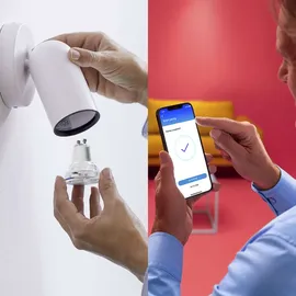 WIZ Tunable White & Color GU10 60W - GU10 Spot mit Glaslinse - 2er-Set - Weiß