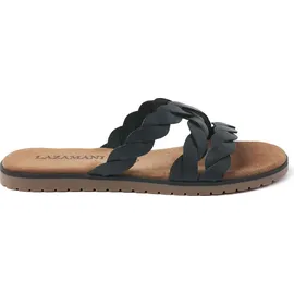LAZAMANI Pantolette Schwarz 37