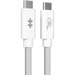 Hyper® HyperDrive Next USB4 Typ-C Performance Kabel (1.2m/4ft) - Weiß