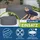 BESTWAY LAY-Z-SPA Xtras EnergySense Thermo-Komplettabdeckung grau 180 x 180 x 71 cm