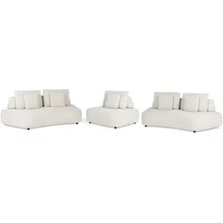 SUNS Blocchi Premium Lounge-Set 3-tlg aus Outdoor-Stoff Gartenmöbel