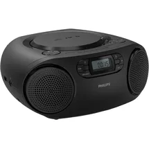 Philips "TAZ2000B/10", schwarz, B:28,5cm H:12,5cm T:24,5cm, Radios,