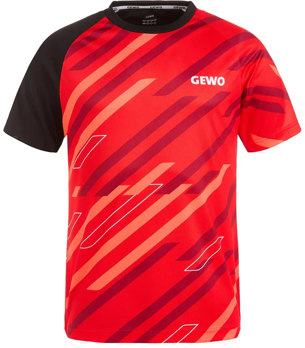 Gewo T-Shirt Ponza I rot/schwarz L - L