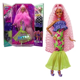 Barbie Extra Deluxe Puppe mit Styling-Zubehör und Tier