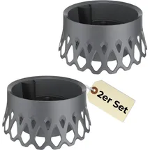 GarPet Grabschale Ø 30 x 15 cm Anthrazit