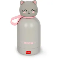 Legami - Hot&Cold BFF Kinder-Wasserflasche, Kitty-Motiv, doppellagig aus 18/8