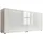 BMG Möbel Sideboard Mailand Set 2 Weiß