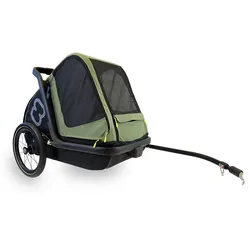 Hamax Pluto Hundeanhänger  M, Green/black
