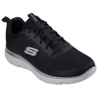 Sneaker SKECHERS "SUMMITS-TORRE", Herren, Gr. 40, schwarz (schwarz, taupe), Textil, Schuhe, Freizeitschuh, Trainingsschuh, Schnürschuh mit Memory Foam