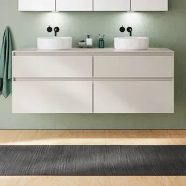 Burgbad Lin20 Waschtischunterschrank 160 x 61 x 55 cm Weiß