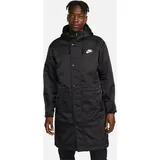 Nike M NK CLUB STADIUM PARKA, Black/White M