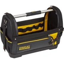 Stanley FatMax Werkzeugtrage (Werkzeugtasche 48cm x 25cm x 33cm, 600 Denier Nylon, wasserdichter Kunststoffboden, ergonomischer Gummigriff, Rahmen stahlverstärkt, verstellbarer Schultergurt)