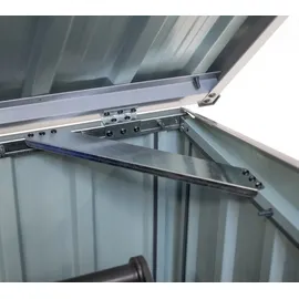 Westmann Mülltonnenbox ISBS-T2D 240 l anthrazit/lichtgrau