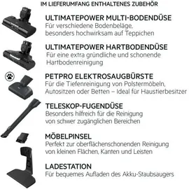 AEG Animal 5000 Akku-Staubsauger AS52A212XN