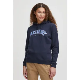 Oxmo Kapuzenpullover OXColisa Hoodie Dunkelblau XS